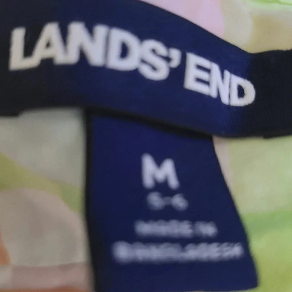 NWT Lands' End Long Sleeve Plaid Youth Shirt - Picture 4 of 4